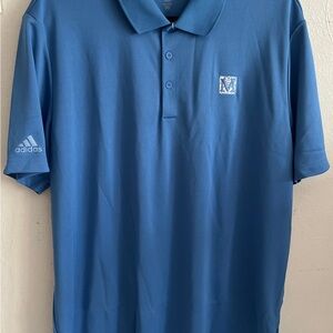 Adidas Men's Classic Blue Polo